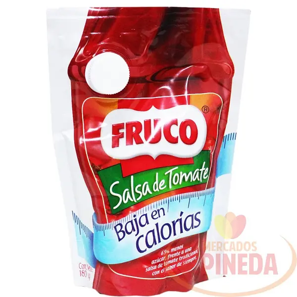 SALSA TOMATE BAJA CALORIA FRUCO*180G