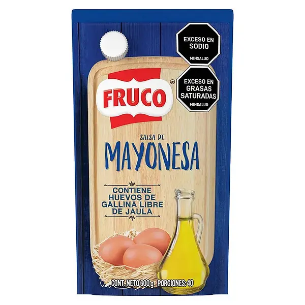 SALSA MAYONESA FRUCO *600GR