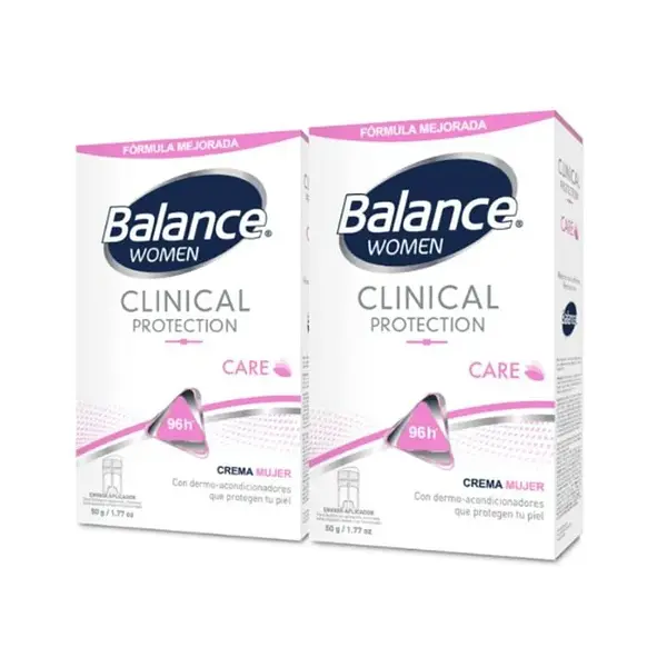 DESODORANTE BARRA WOMEN BALANCE*50G*2U
