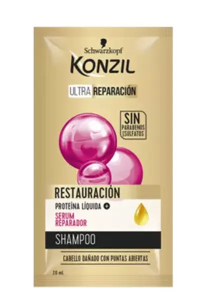 SHAMPO RESTAURACION KONZIL * 20GR