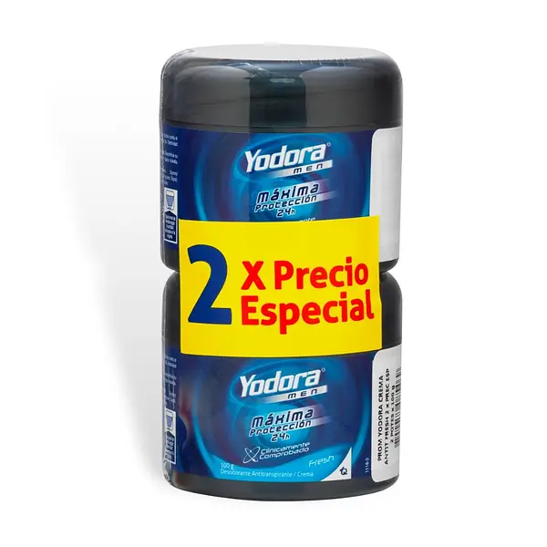 DESODORANTE POTE MEN YODORA*100G*2U