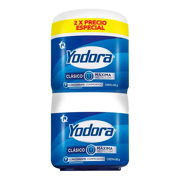 CREMA CLASICA YODORA*60GR*2U