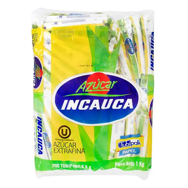 AZUCAR BLANCA SOBRES INCAUCA*200U