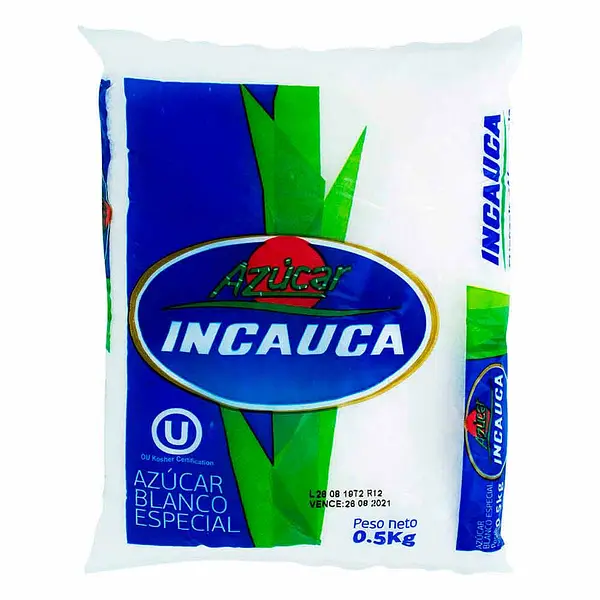 AZUCAR BLANCA INCAUCA*500GR