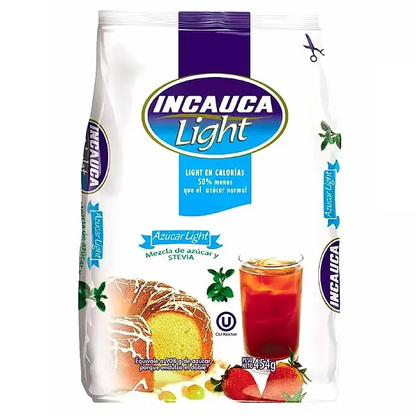 AZUCAR BLANCA LIGHT INCAUCA *454GR