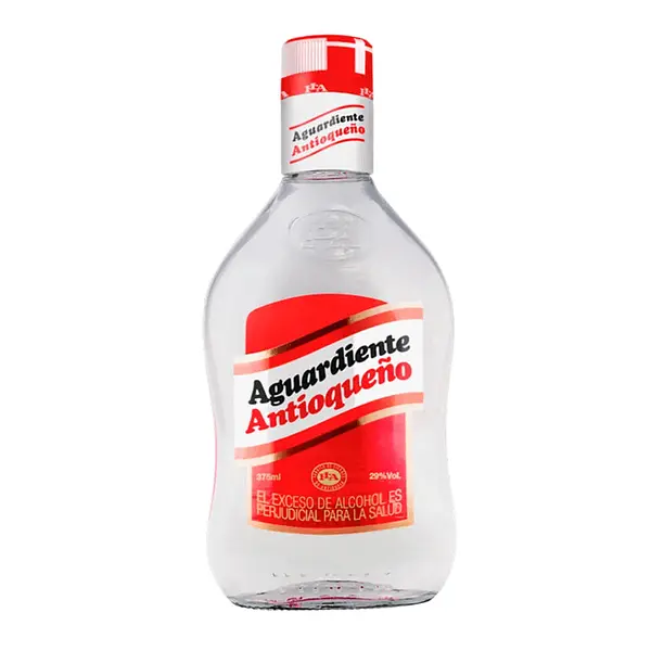 AGUARDIENTE ROJO ANTIOQUEÑO*375ML
