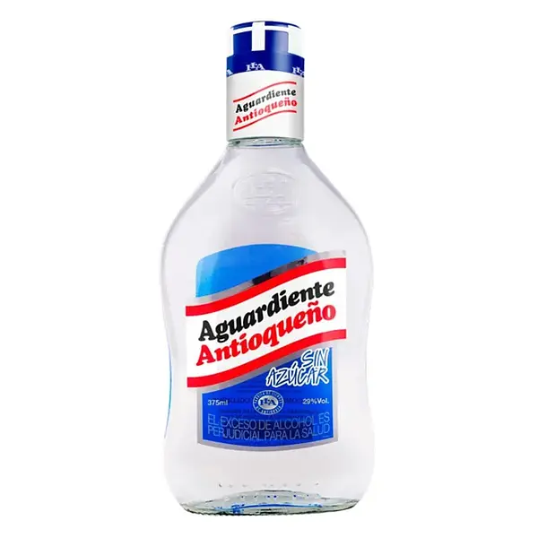 AGUARDIENTE AZUL ANTIOQUEÑO*375ML