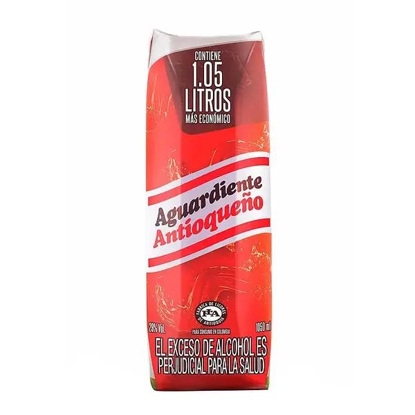 AGUARDIENTE ROJO ANTIOQUEÑO*1050ML