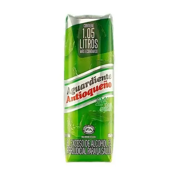 AGUARDIENTE VERDE ANTIOQUEÑO*1050ML