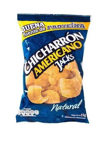 SNACK CHICHARRON AMERICANO *15GR