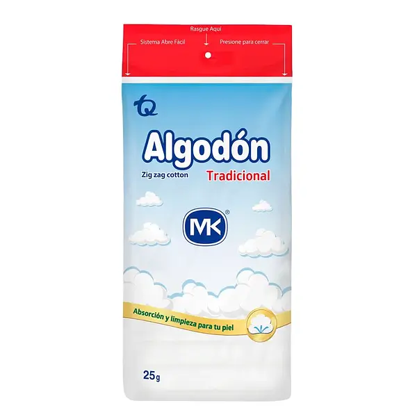 ALGODON ZIG ZAG MK *25G
