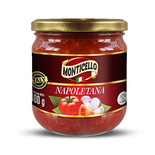 SALSA NAPOLITANA MONTICELLO*400G