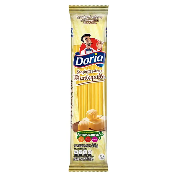 PASTA SPAGUETTI MANTEQUILLA DORIA *250 G