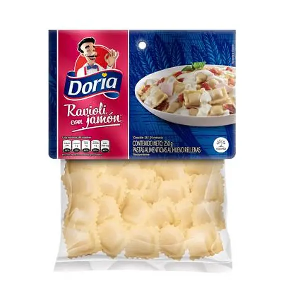 PASTA RAVIOLI JAMON DORIA *250GR