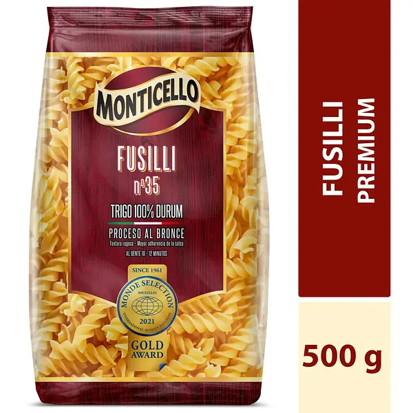 PASTA FUSILLI MONTICELLO * 500G