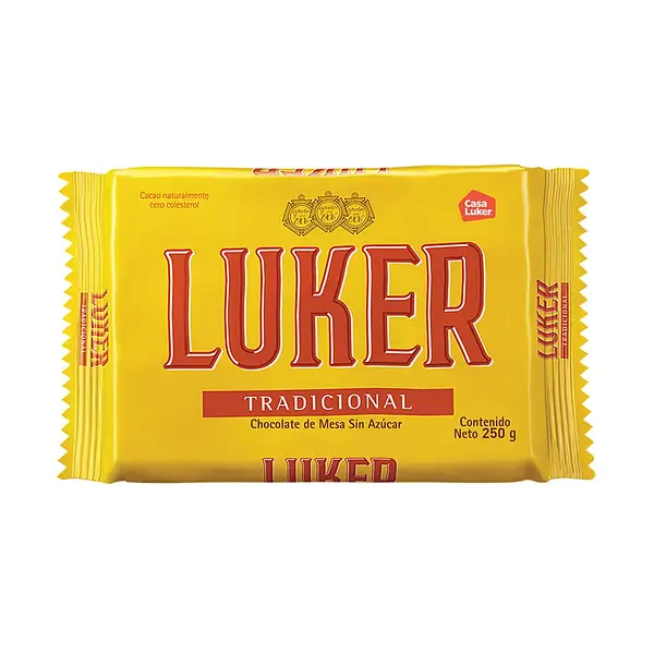 CHOCOLATE MESA TRADICIONAL LUKER *250GR