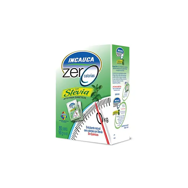 AZUCAR ZERO CAL STEVIA INCAUCA*160GR