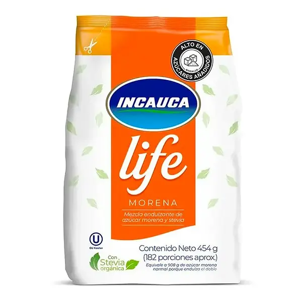 AZUCAR MORENA LIFE INCAUCA*454GR