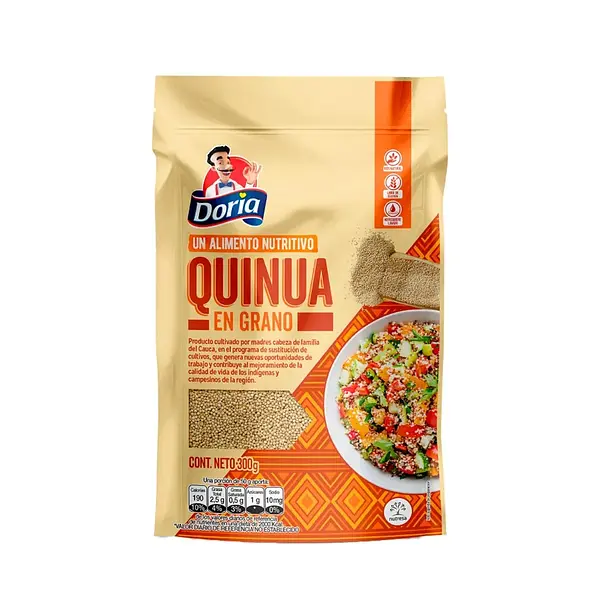 QUINUA EN GRANO DORIA*300GR