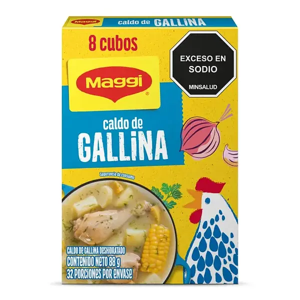 CALDO CUBO GALLINA MAGGI*8U