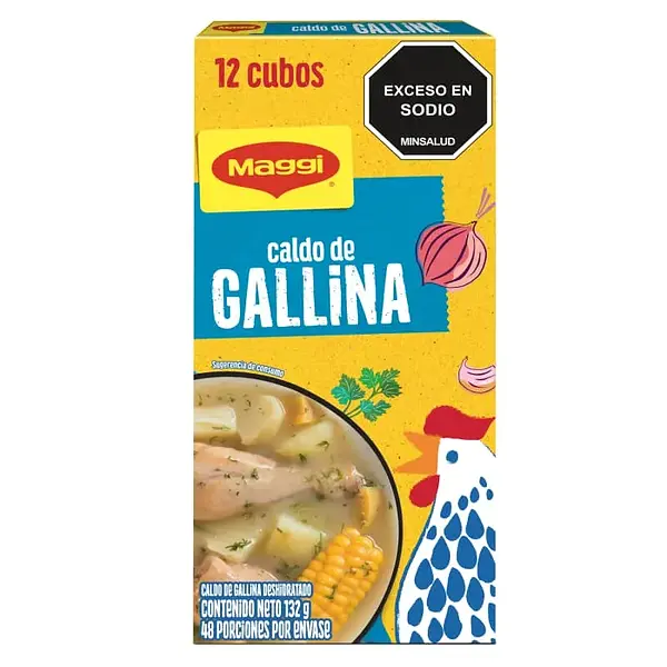 CALDO CUBO GALLINA MAGGI*12U