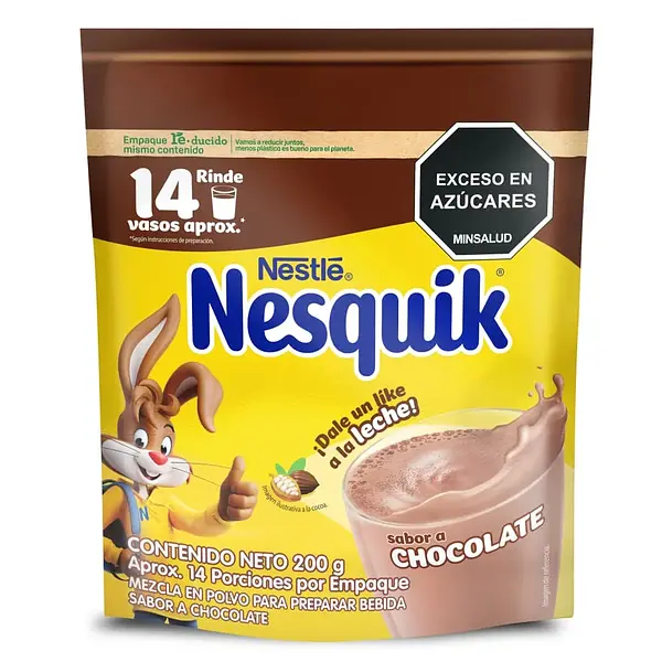 BEBIDA INSTANTANEA CHOCOLATE NESQUIK*200G