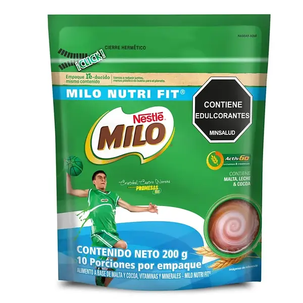 BEBIDA INSTANTANEA 0% AZUCAR MILO*250G