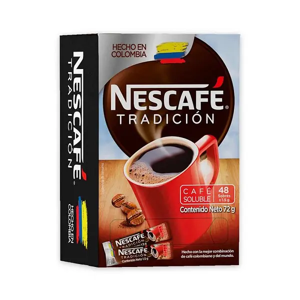 CAFÉ INSTANTANEO NESCAFE*48U