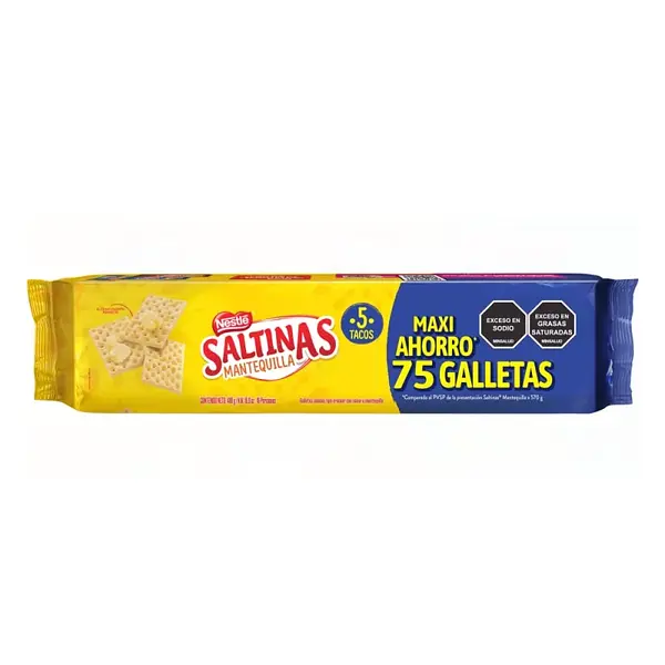 GALLETA MANTEQUILLA SALTINAS*5T