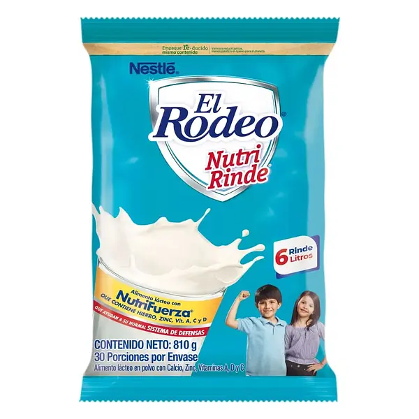 LECHE POLVO NUTRI RINDE EL RODEO*810G