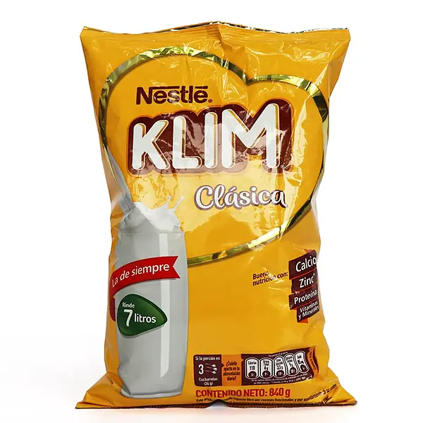 LECHE POLVO CLASICA KLIM*840G