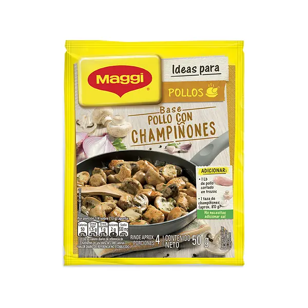 BASE SALSA POLLO CHAMPIÑONES MAGGI*50GR