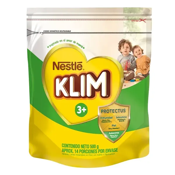 LECHE POLVO KLIM 3+*500G