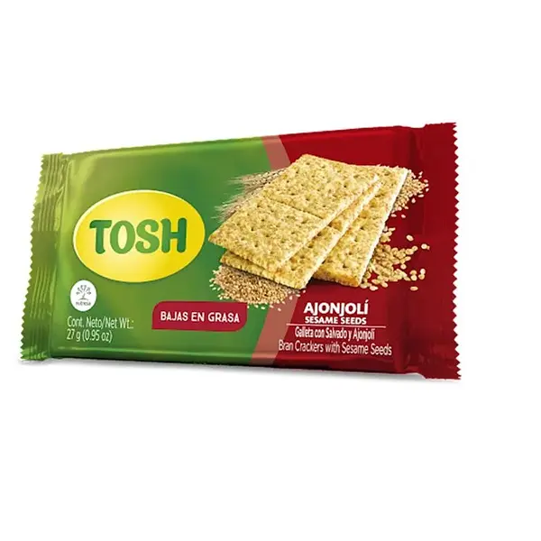 GALLETA AJONJOLI TOSH *27GR