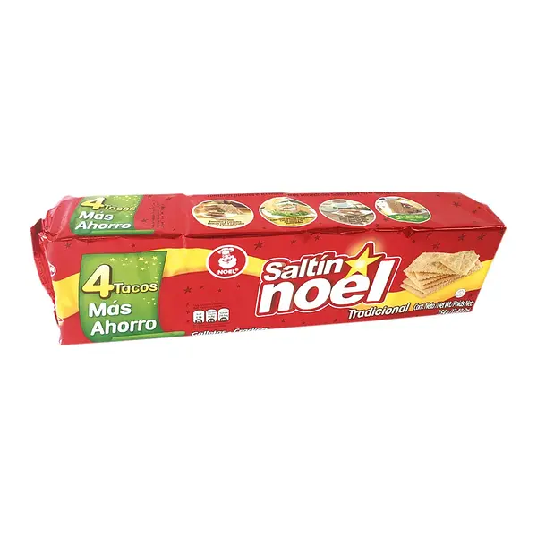 GALLETA SALTIN NOEL*4T