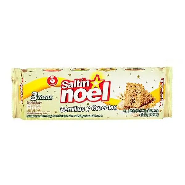 GALLETA SEMILLA/CEREAL SALTIN NOEL*3T