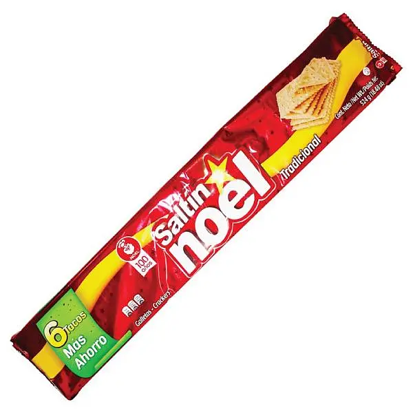 GALLETA SALTIN NOEL*6T
