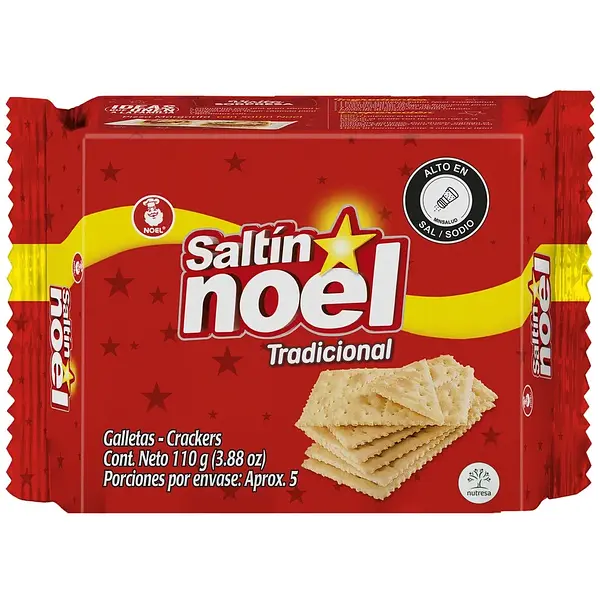 GALLETA TRADICIONAL SALTIN NOEL*1T