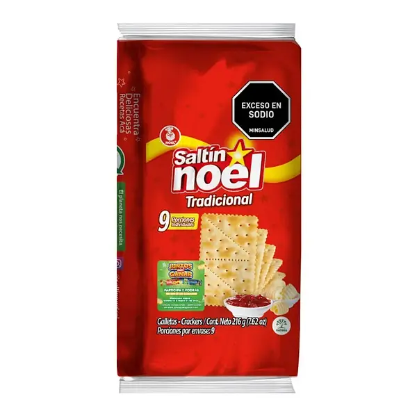 GALLETA SALTIN NOEL*9U