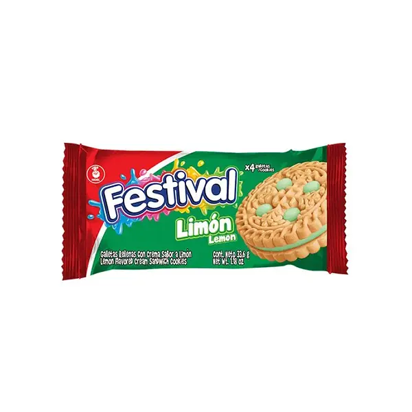 GALLETA LIMON FESTIVAL*4U
