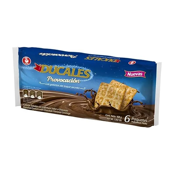 GALLETA CHOCOLATE DUCALES*6U