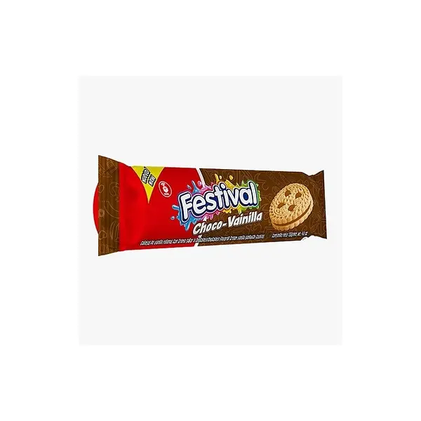 GALLETA CHOCO/VAINILLA FESTIVAL*135G