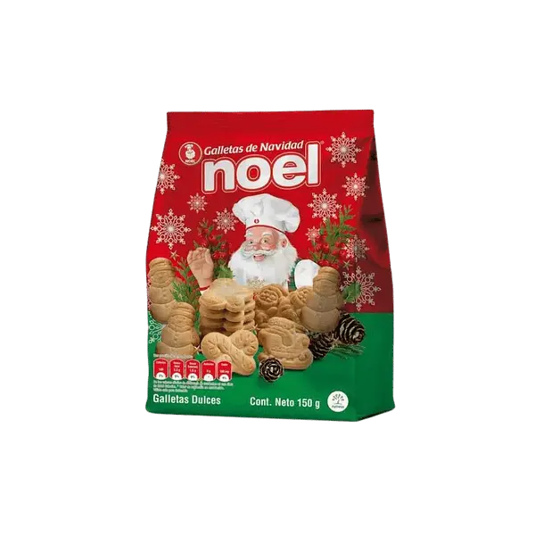 GALLETA NAVIDAD BOLSA NOEL*150G