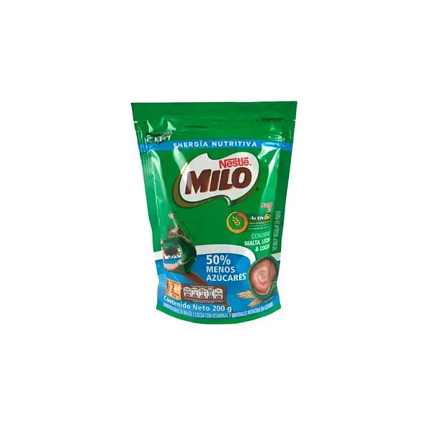 BEBIDA INSTANTANEA % 0 AZUCAR MILO*50G