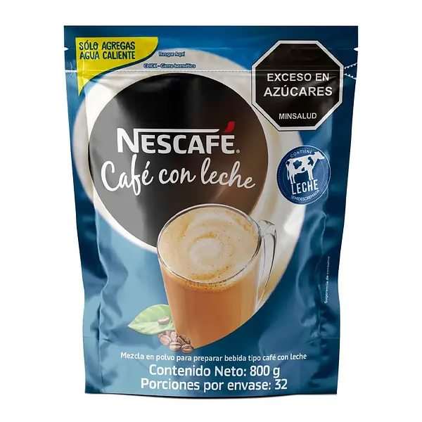 CAFE INSTANTANEO LECHE NESCAFE *800 GR