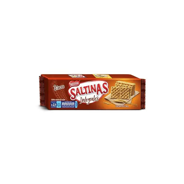 GALLETA INTEGRALES SALTINAS *3TACOS