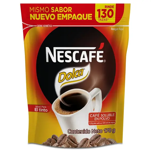 CAFE INSTANTANEO DOLCA NESCAFE *170G