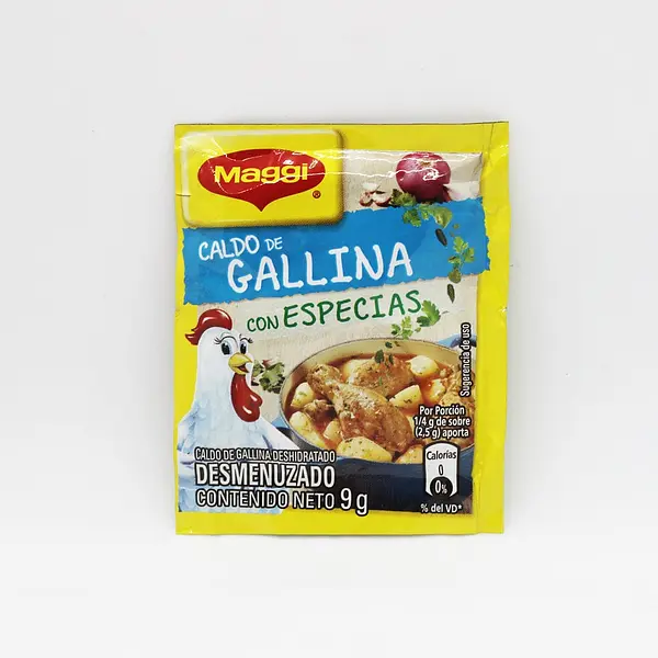 CALDO DESMENUZADO GALLINA MAGGI*9GR