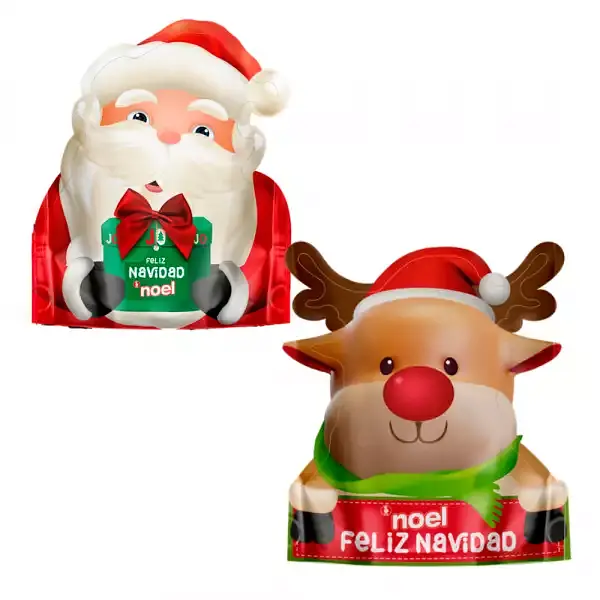 GALLETA NAVIDAD FIGURAS NOEL * 140G
