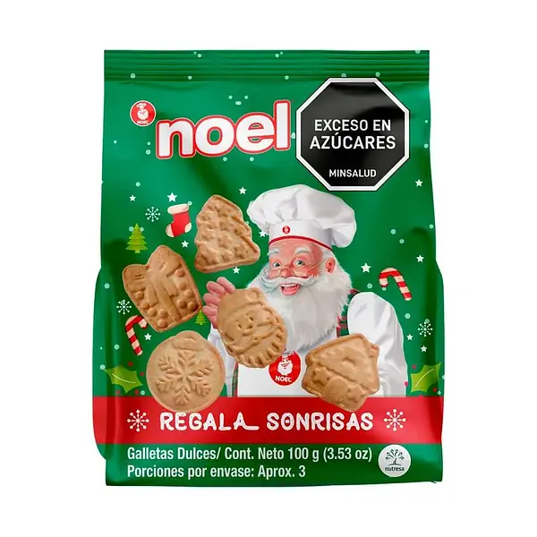 GALLETA NAVIDAD DULCE NOEL*100G